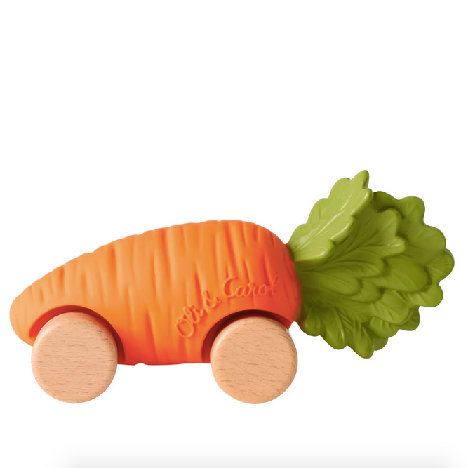 Auto Burkāns ar trasīti, Cathy the Carrot Car, Oli&Carol, 8437021201857