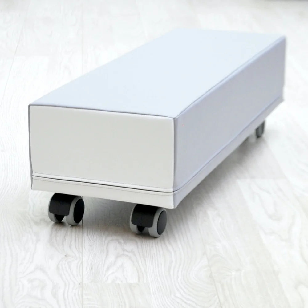 Mīkstie kluči uz riteņiem Mazais Sērfotājs,  Soft Play on Wheels, Oplay, grey, OP04
