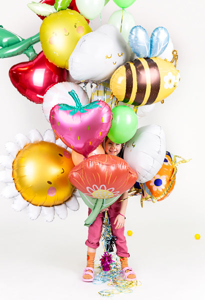 Liels folija balons Bitīte - pildāms ar gaisu vai hēliju, 63 x 72cm, Hēlija baloni Liepājā