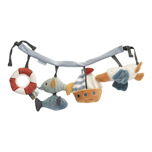 Ratu rotaļlieta Sailors Bay, Stroller Toy Chain, Little Dutch LD 8611