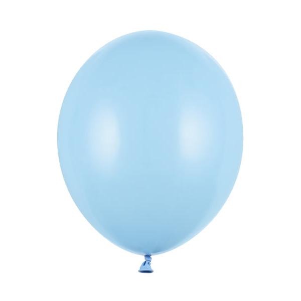 Hēlija balons - Pastel Baby Blue Balloon, 30cm, Hēlija baloni Liepājā, SB14P-011