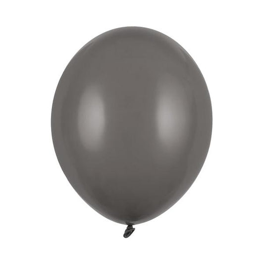 Hēlija balons - Pastel Grey Balloon, 30cm, Hēlija baloni Liepājā, SB14P-091