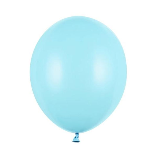 Hēlija balons - Pastel Light Blue Balloon, 30cm, Hēlija baloni Liepājā, SB14P-001J
