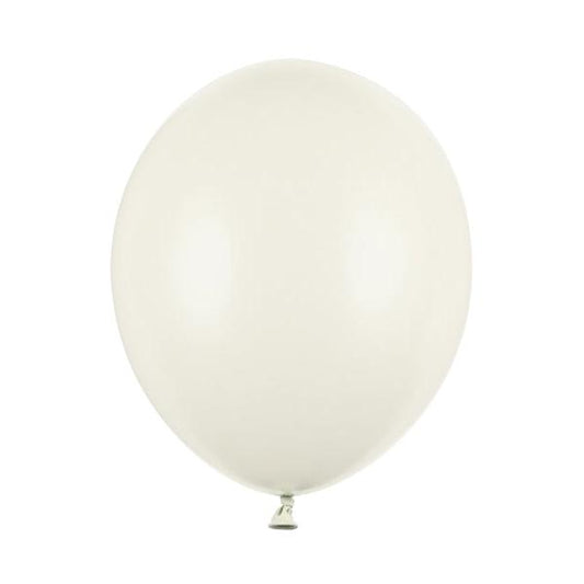 Hēlija balons - Pastel Light Cream Balloon, 30cm, Hēlija baloni Liepājā, SB14P-079J