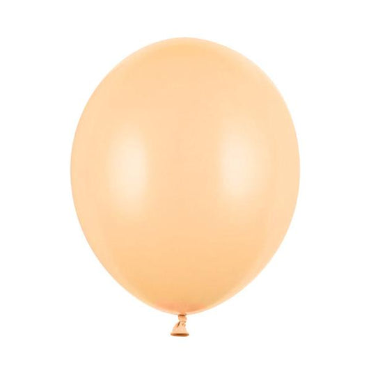 Hēlija balons - Pastel Light Peach Balloon, 30cm, Hēlija baloni Liepājā, SB14P-075J