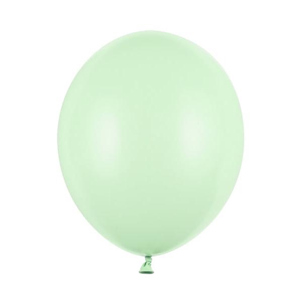 Hēlija balons - Pastel Pistachio Balloon, 30cm, Hēlija baloni Liepājā, SB14P-096