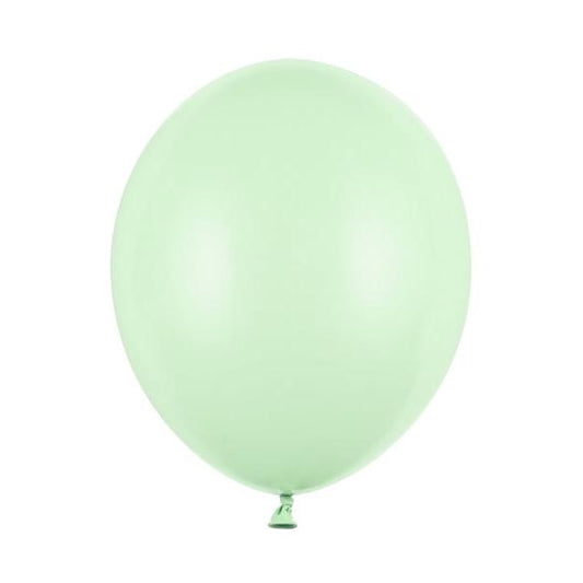 Hēlija balons - Pastel Pistachio Balloon, 30cm, Hēlija baloni Liepājā, SB14P-096