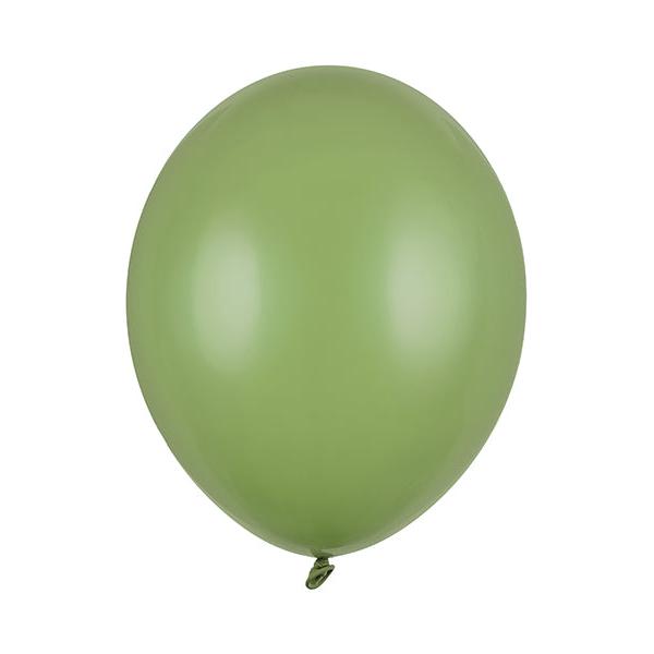 Hēlija balons - Pastel Rosemary Green Balloon, 30cm, Hēlija baloni Liepājā, SB14P-098