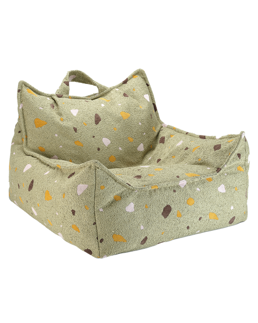 Sēžammaiss Terrazzo Moss Beanbag Chair, Wigiwama