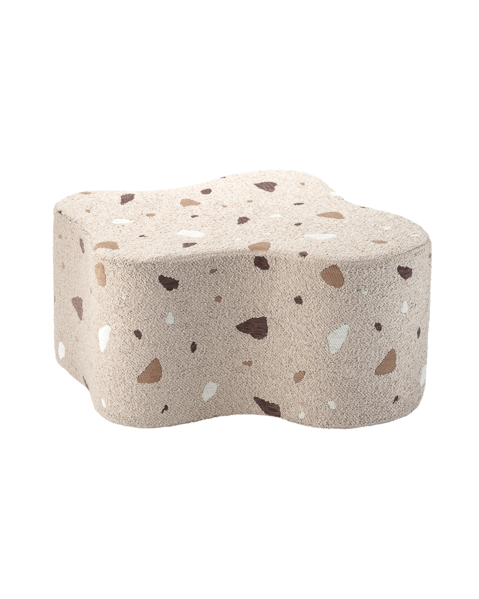 Pufs Terrazzo Sand Cloud Pouffe, Wigiwama