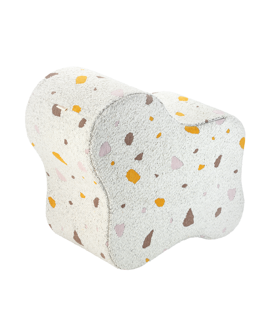 Pufs Terrazzo Marble Cloud Pouffe, Wigiwama