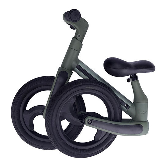 Salokāms līdzsvara skrejritenis MANU, Balance Bike, Green, Topmark