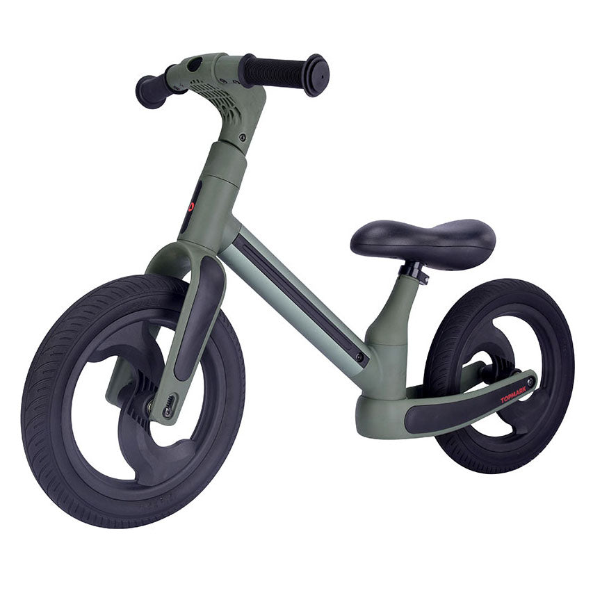 Foldable Balance Bike MANU Green, līdzsvara skrejritenis, salokāms, zaļš