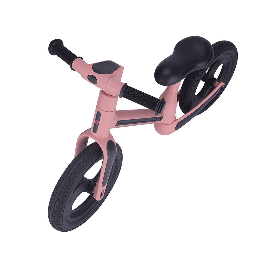 Foldable Balance Bike MANU Pink, līdzsvara skrejritenis, salokāms, rozā