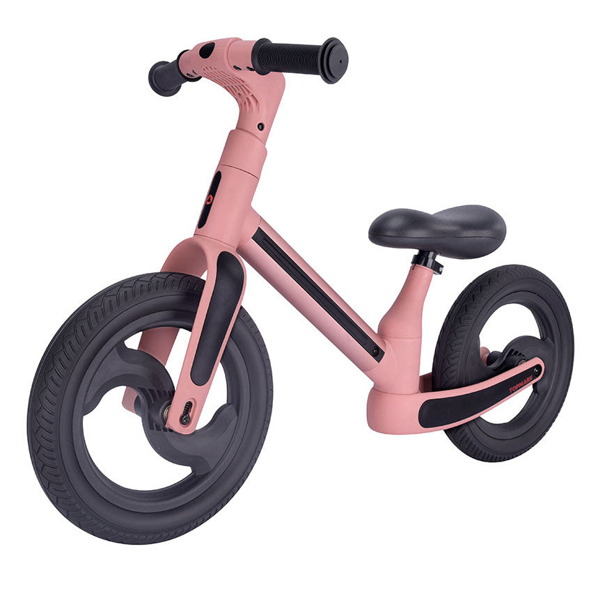 Foldable Balance Bike MANU Pink, līdzsvara skrejritenis, salokāms, rozā