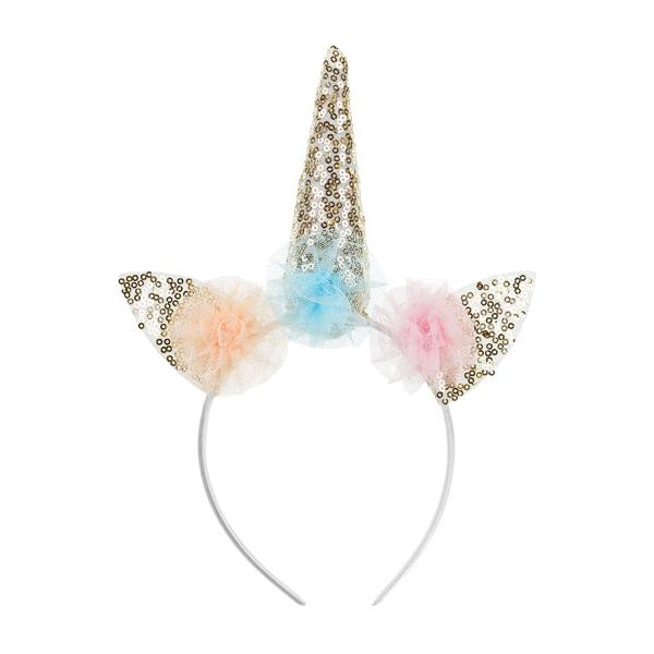 Matu stīpiņa "Vienradzis"- Unicorn Horn Headband, OP21, Party Deco