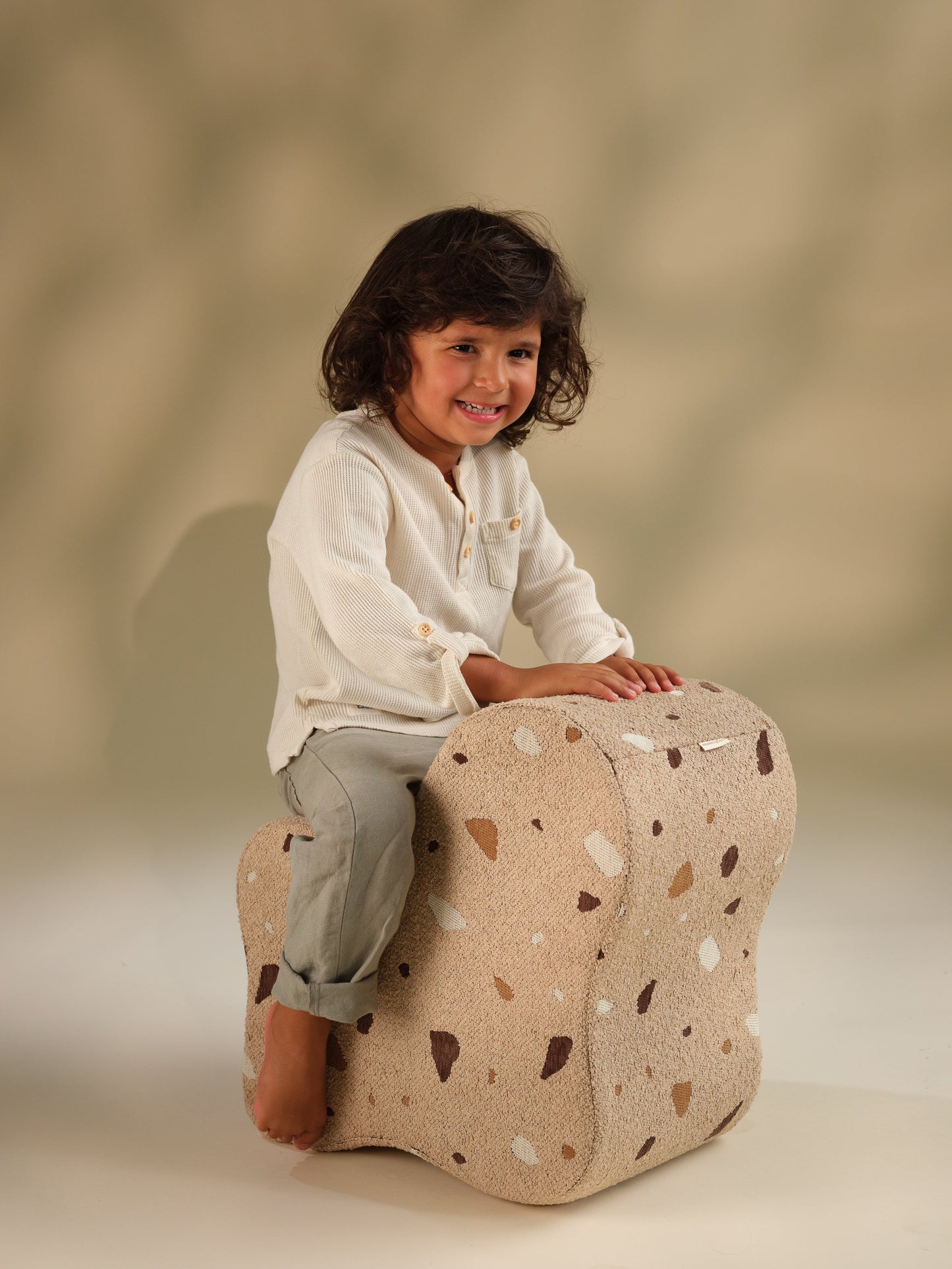 Pufs Terrazzo Sand Cloud Pouffe, Wigiwama