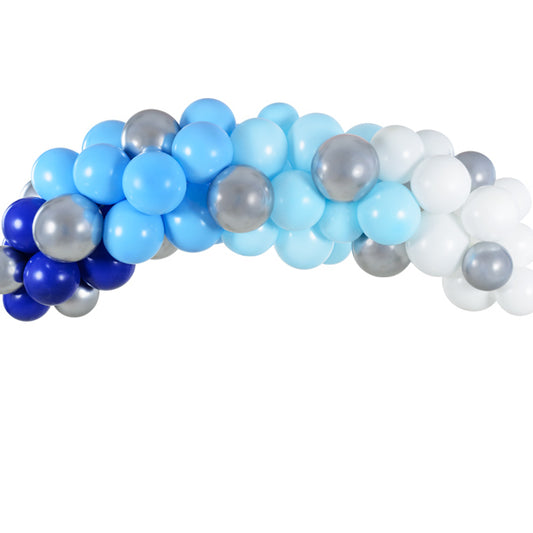 Balonu virtene Zila - Balloon garland Blue, GBN4