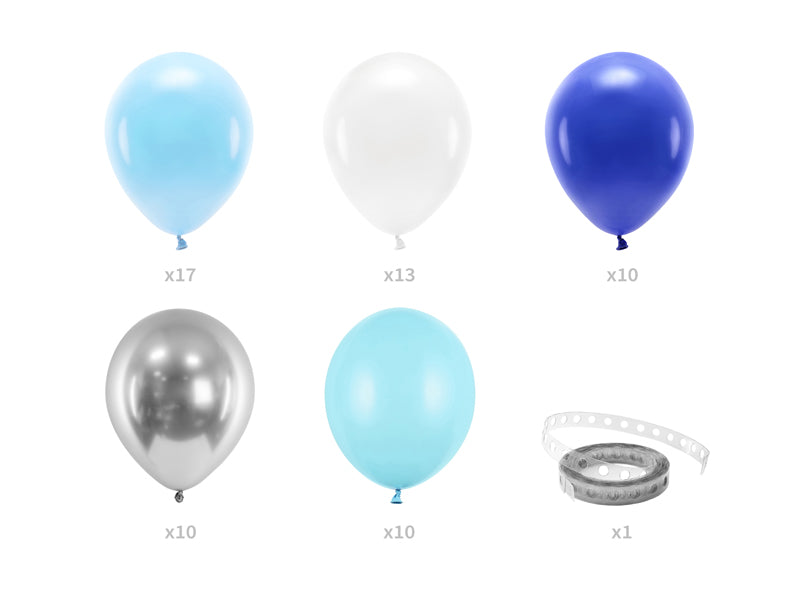 Balonu virtene Zila - Balloon garland Blue