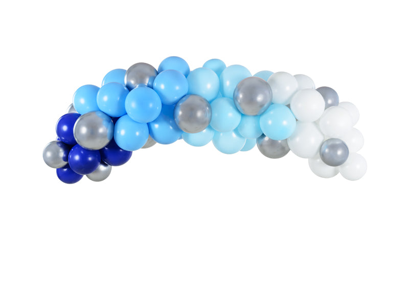Balonu virtene Zila - Balloon garland Blue, GBN4