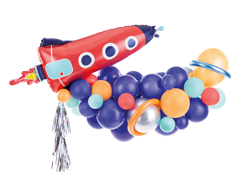 Balonu virtene Raķete - Balloon garland Rocket, GBN9