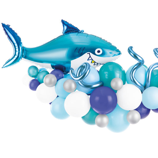 Balonu virtene Haizivs - Balloon garland Shark, GBN10