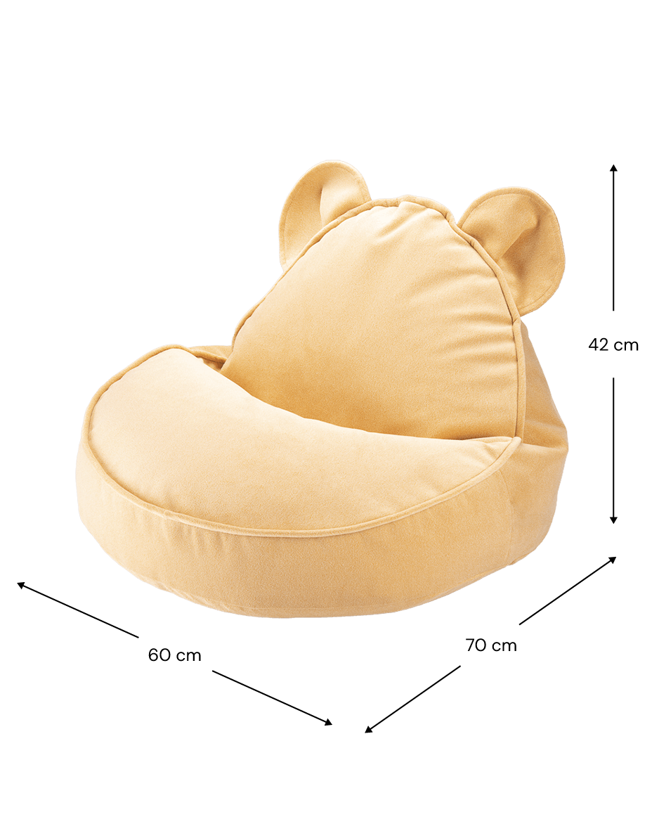 Sēžammaiss Salted Caramel Bear Beanbag, Wigiwama