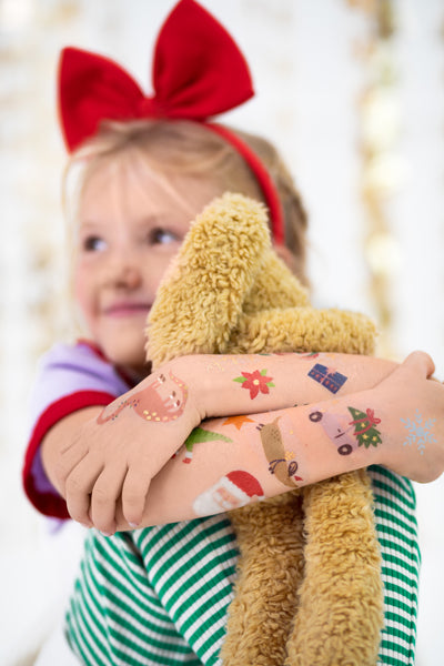 Bērnu tetovējumi - Ho, Ho, Ho, Kids Temporary Tattoos, TAT7
