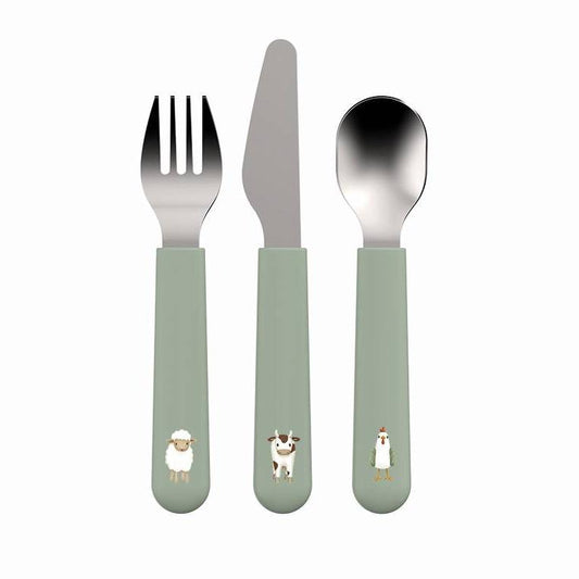 Bērnu galda piederumi Little Farm, Children’s cutlery, Little Dutch, LD108033065399