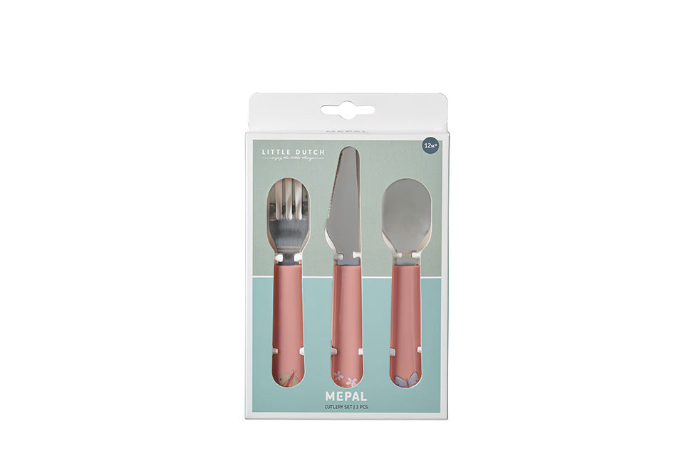 Bērnu galda piederumi Flowers & Butterflies, Children’s cutlery, Little Dutch, LD108033065243