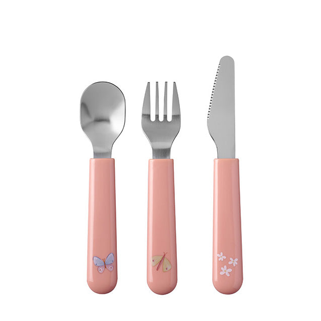 Bērnu galda piederumi Flowers & Butterflies, Children’s cutlery, Little Dutch, LD108033065243