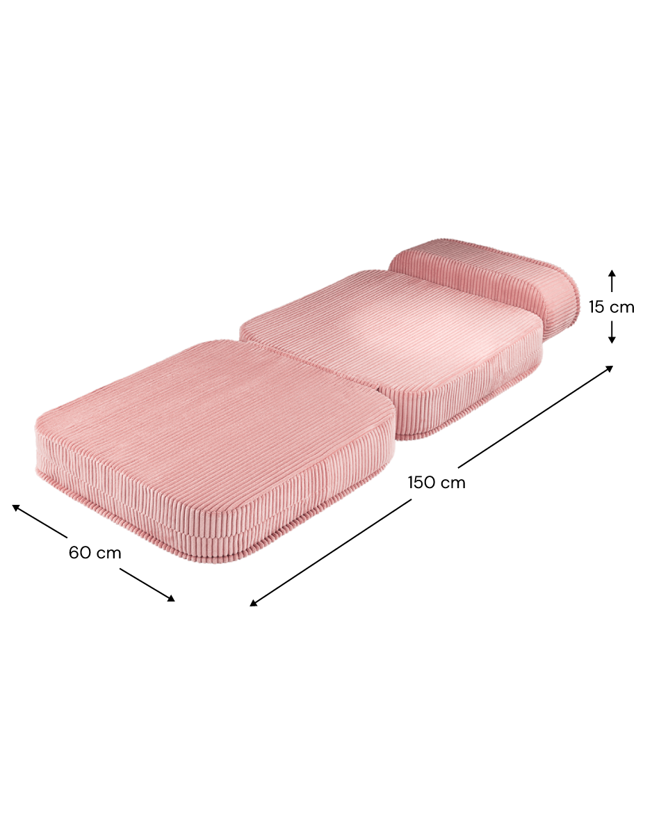 Salokāms krēsls Pink Mousse Flip Chair, Wigiwama