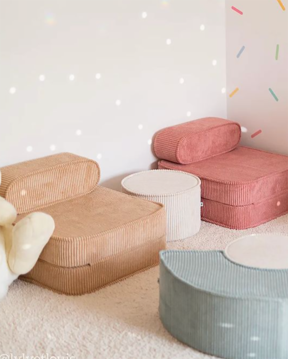 Salokāms krēsls Pink Mousse Flip Chair, Wigiwama