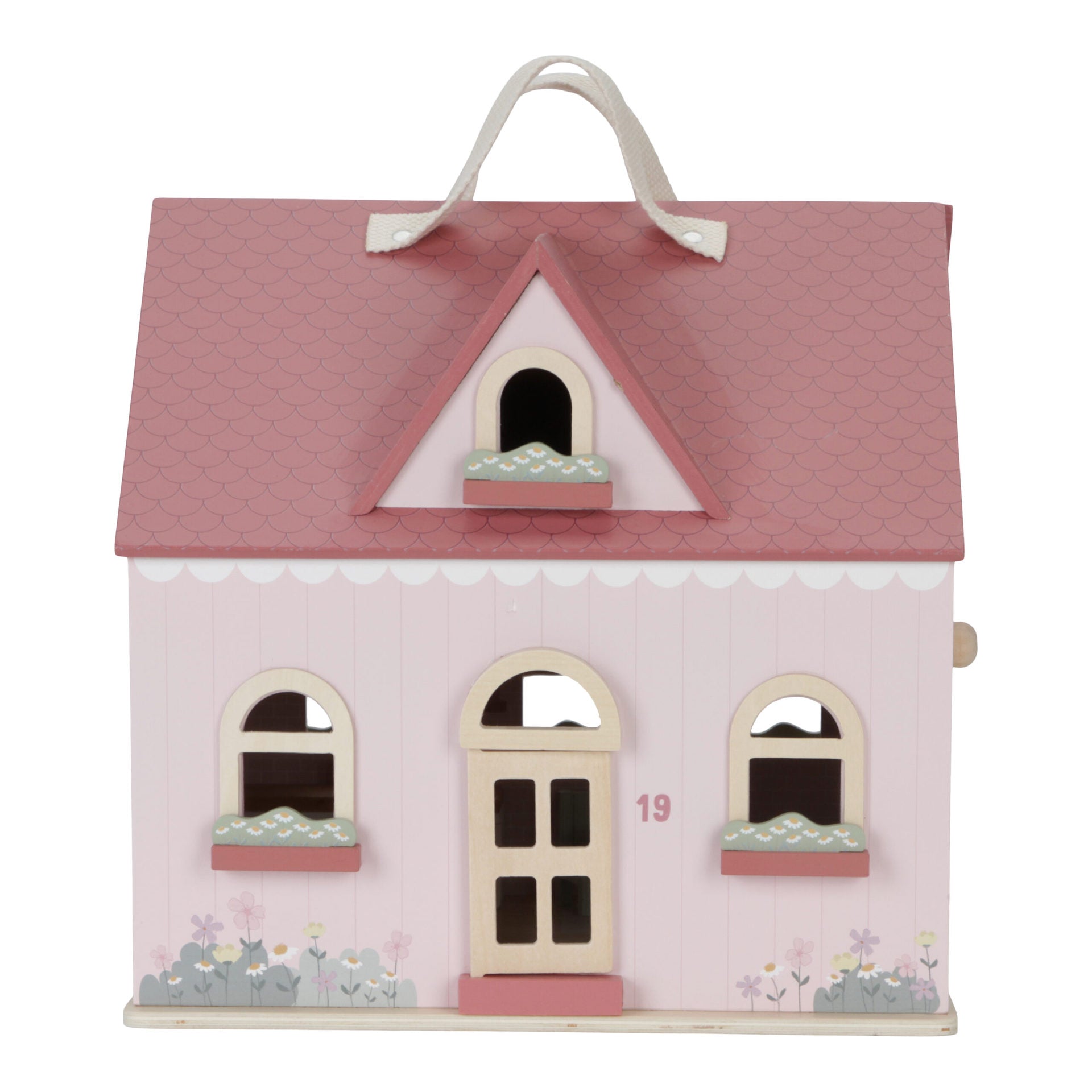 Jaunā Little Dutch leļļu māja Little Farm, Pārvietojamā - Wooden Portable Dollhouse, LD7116, rocketbaby.lv