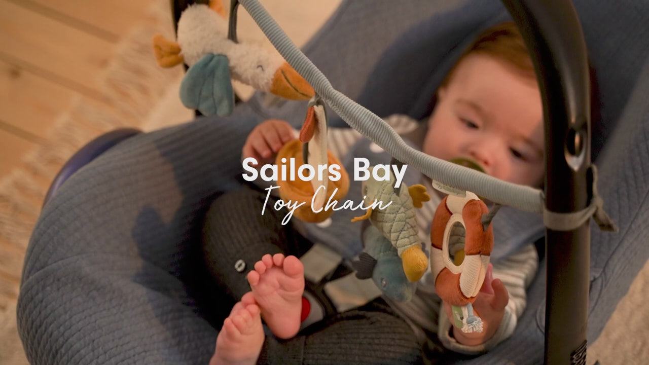 Video - Ratu rotaļlieta Sailors Bay, Stroller Toy Chain, Little Dutch LD 8611