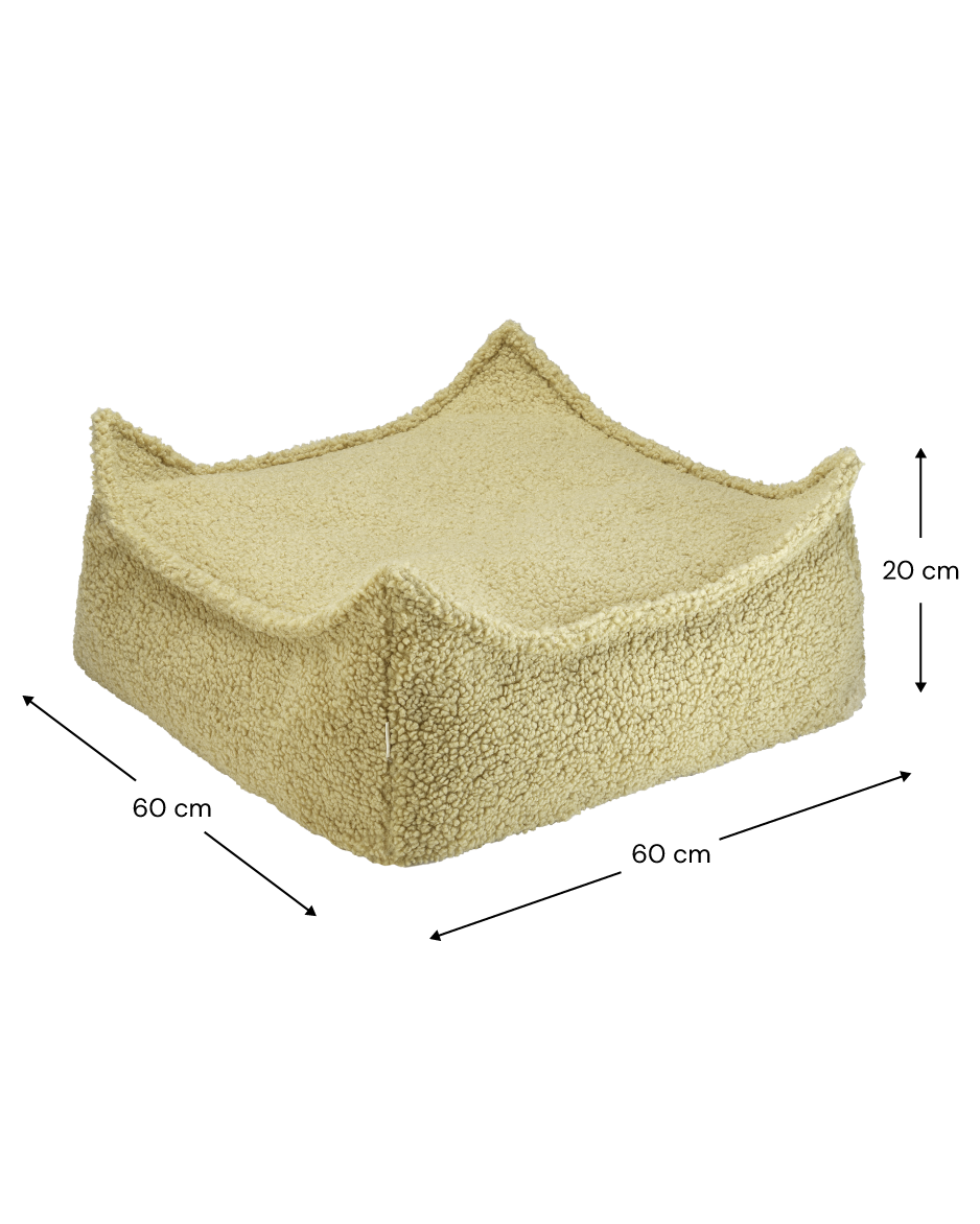 Otomāns Matcha Square Ottoman, Wigiwama