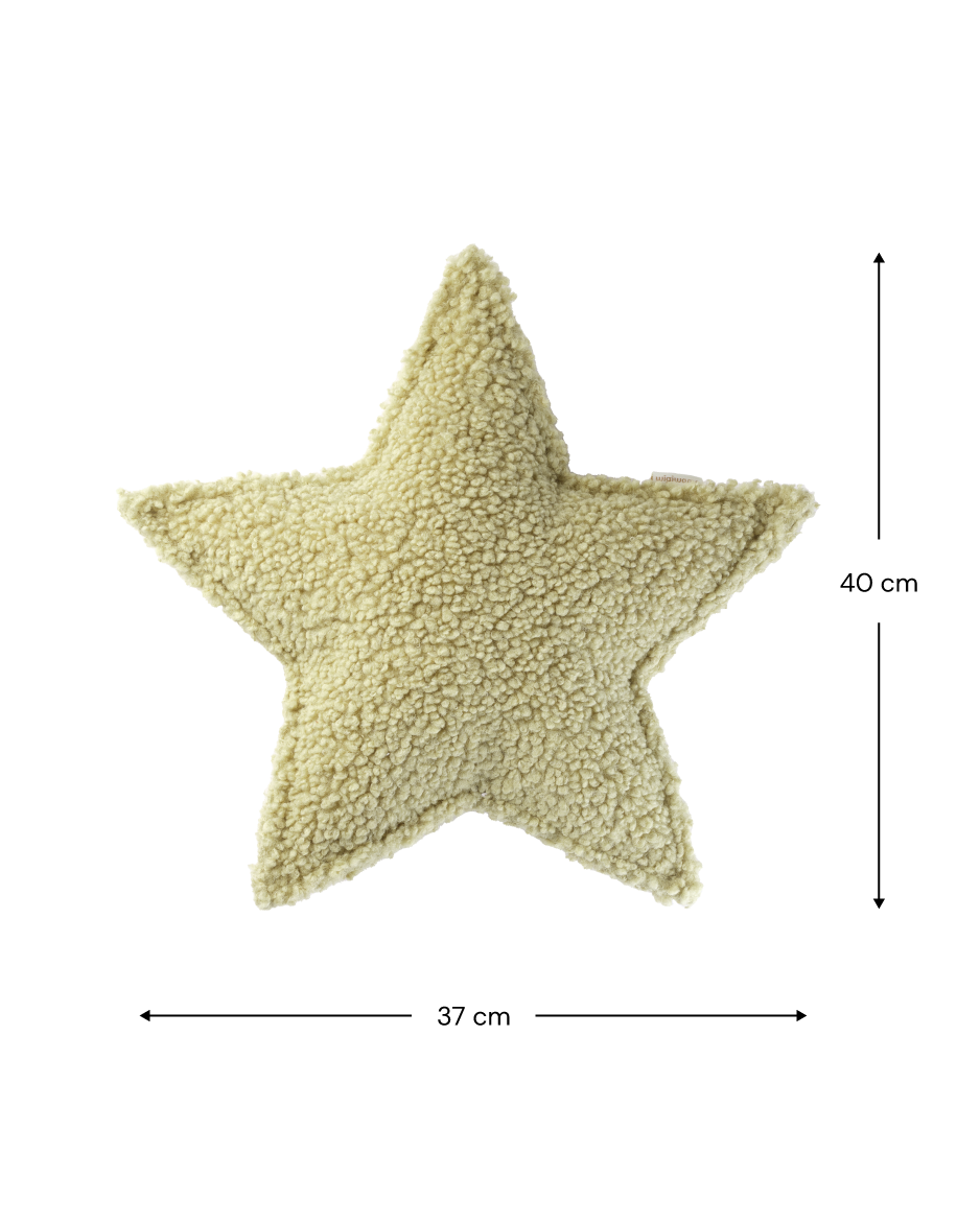 Spilvens Matcha Star Cushion, Wigiwama