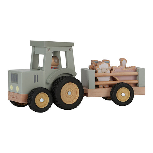 Traktors ar treileri Little Farm, Tractor with Trailer, Little Dutch, LD7149