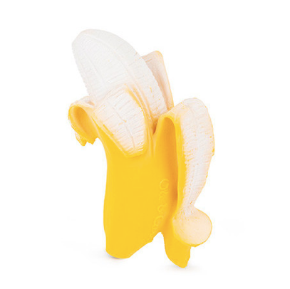 Graužammanta banāna formā, silikona, Oli&Carol, Ana Banana, teether, silicone