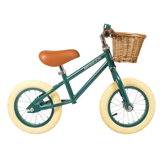 Banwood skrejritenis First Go Balance bike, green, zaļš