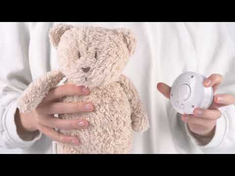 Video - Moonie lācis Organic Humming Bear, Sand